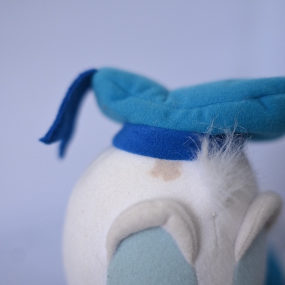 Vtg Disney Baby Donald Duck TOUCH & CRAWL Mattel Plush Toy 12” Tested & Works - Picture 14 of 14